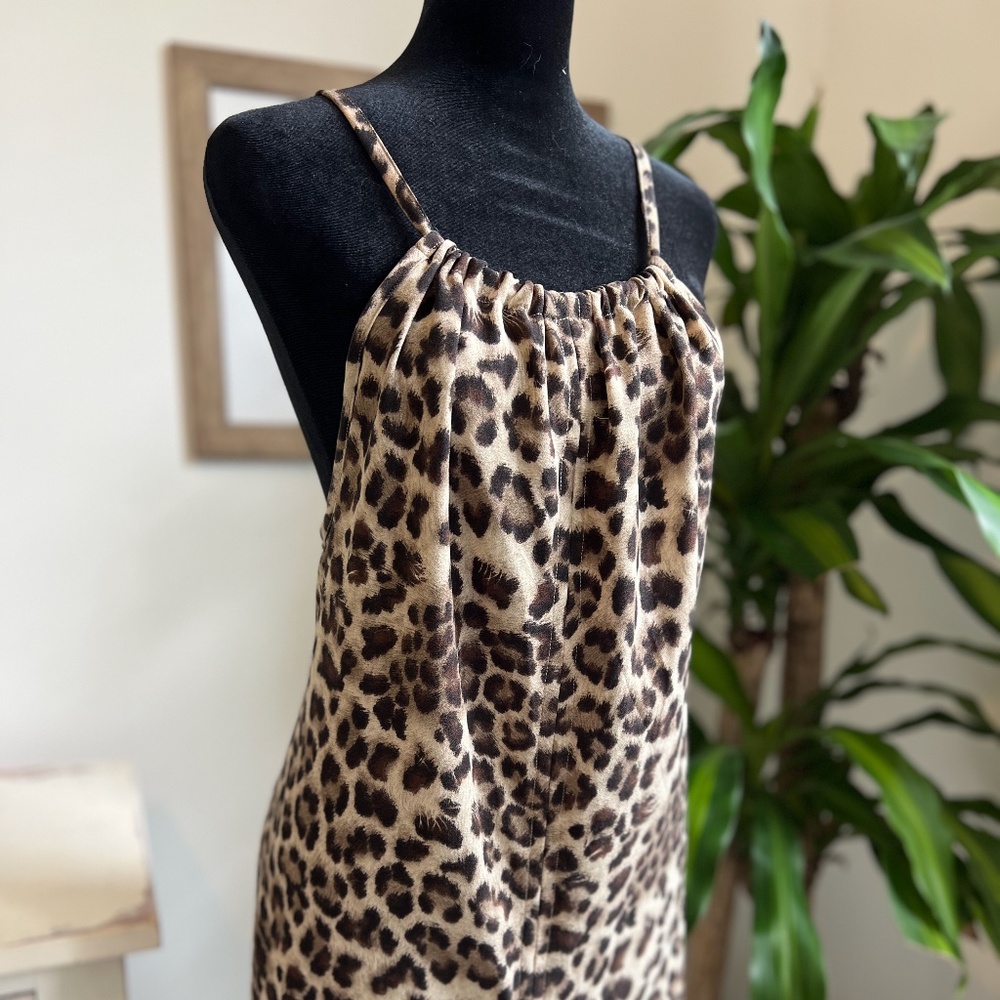 Leopard Print Jumpsuit